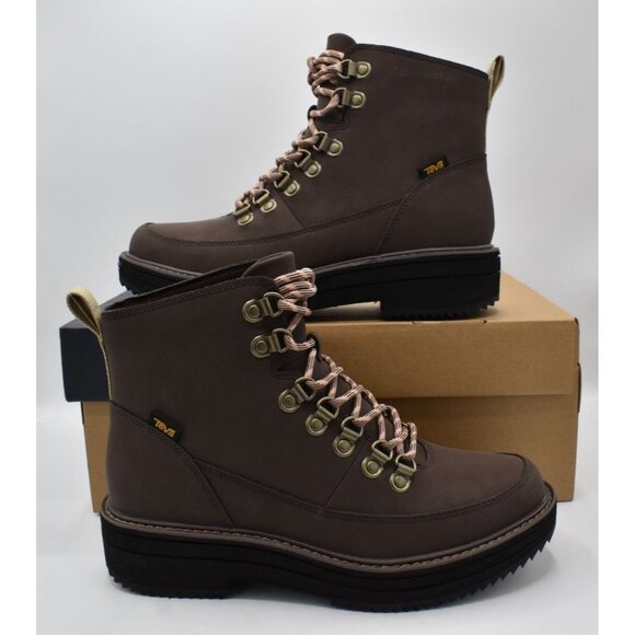 Teva Womens Size 9 Midform Water Resistant Chunky Hiking Boots Shoes - Picture 9 of 13